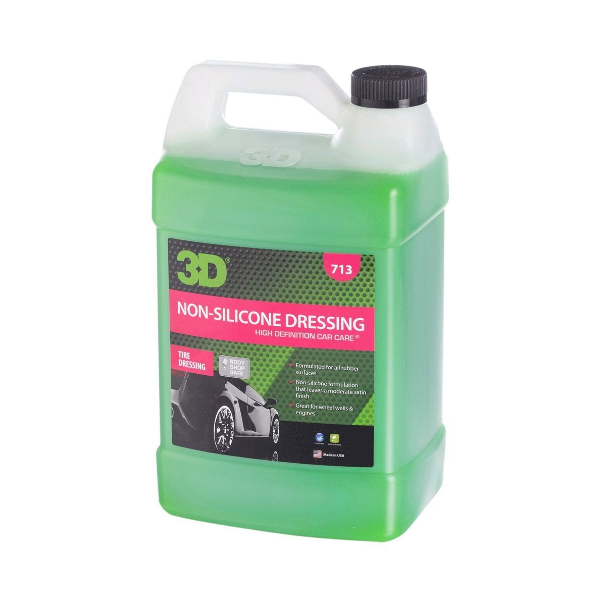 3D CAR CARE 3D NON SILICONE DRESSING