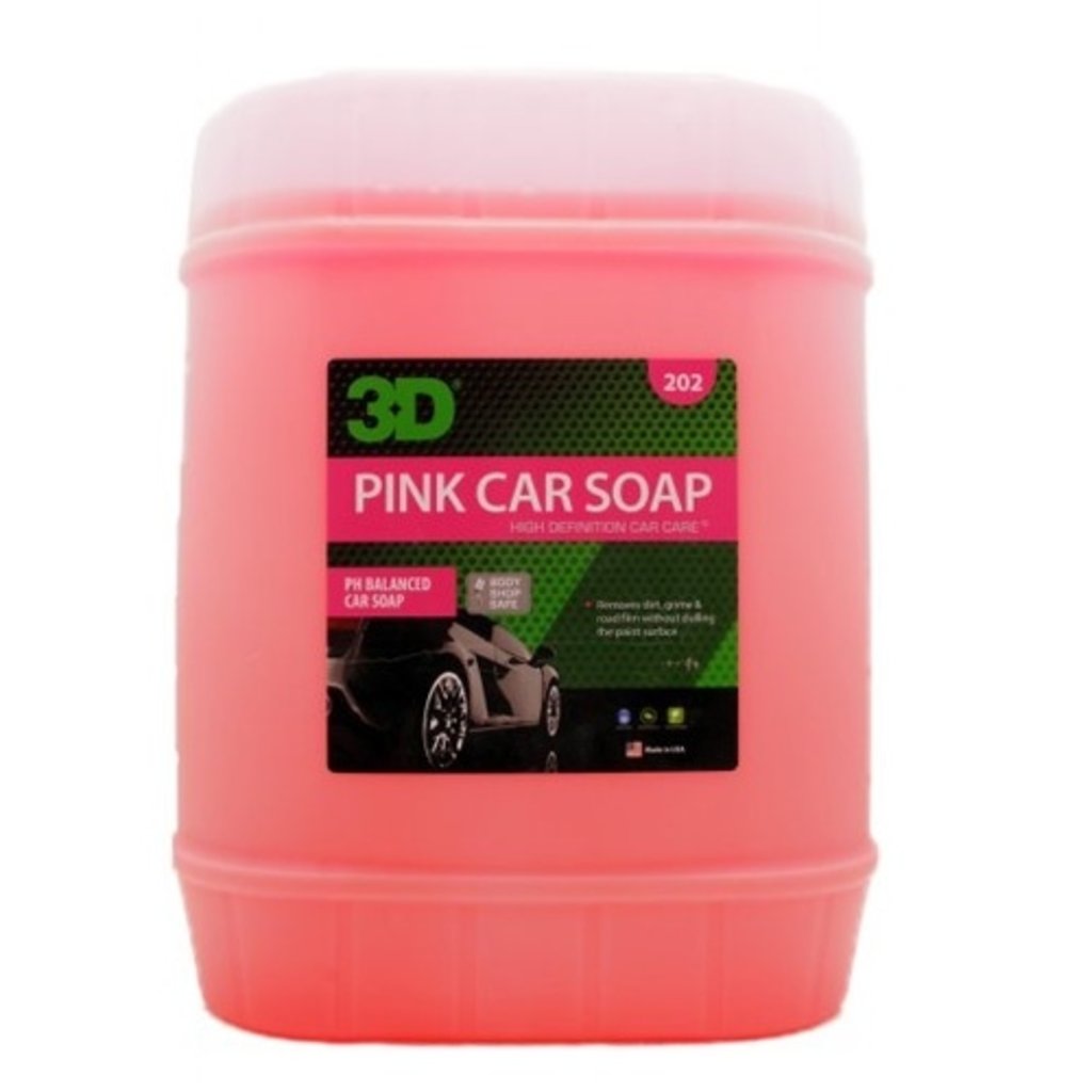 3D CAR CARE 3D PINK CAR SOAP