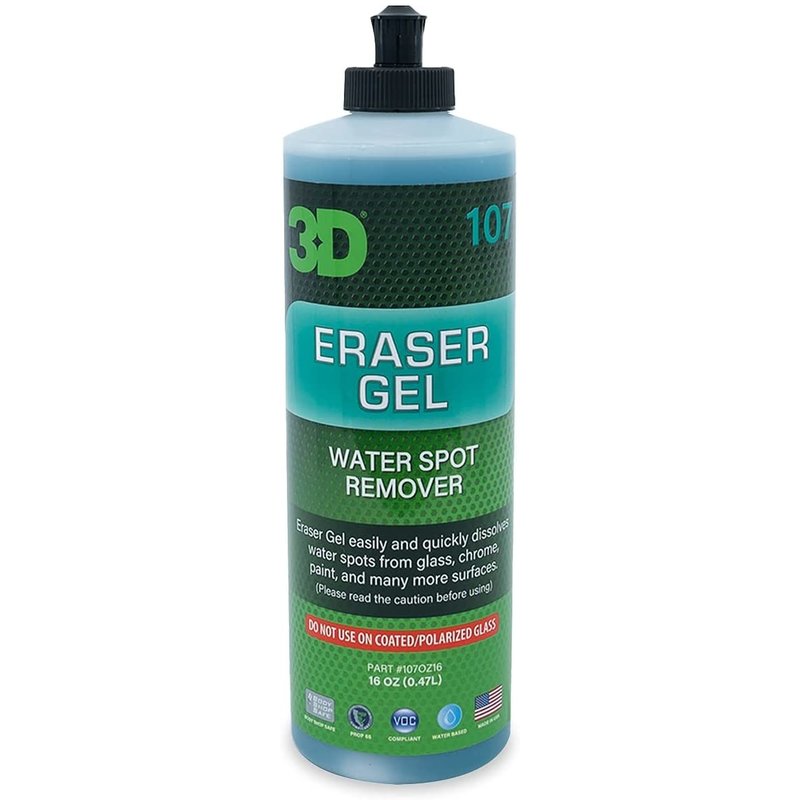 3D CAR CARE 3D ERASER GEL