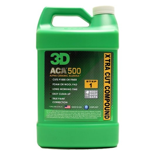 3D CAR CARE 3D ACA 500 X-TRA CUT COMP