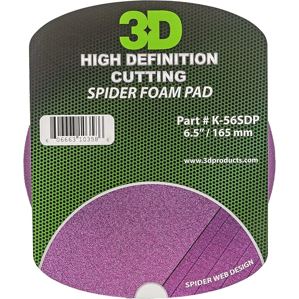 3D CAR CARE 3D DP SPIDER HEAVY CUT PAD