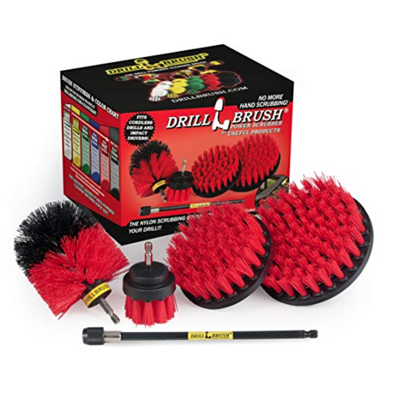 USEFUL 3 PIECE DRILLBRUSH KIT