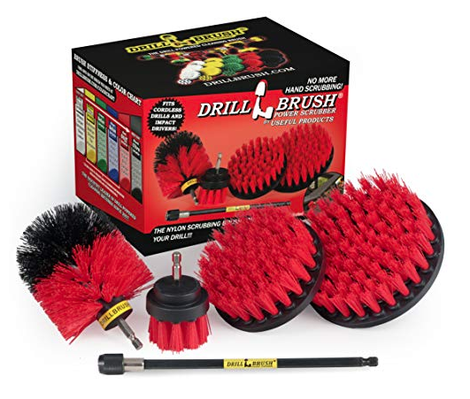 USEFUL 3 PIECE DRILLBRUSH KIT