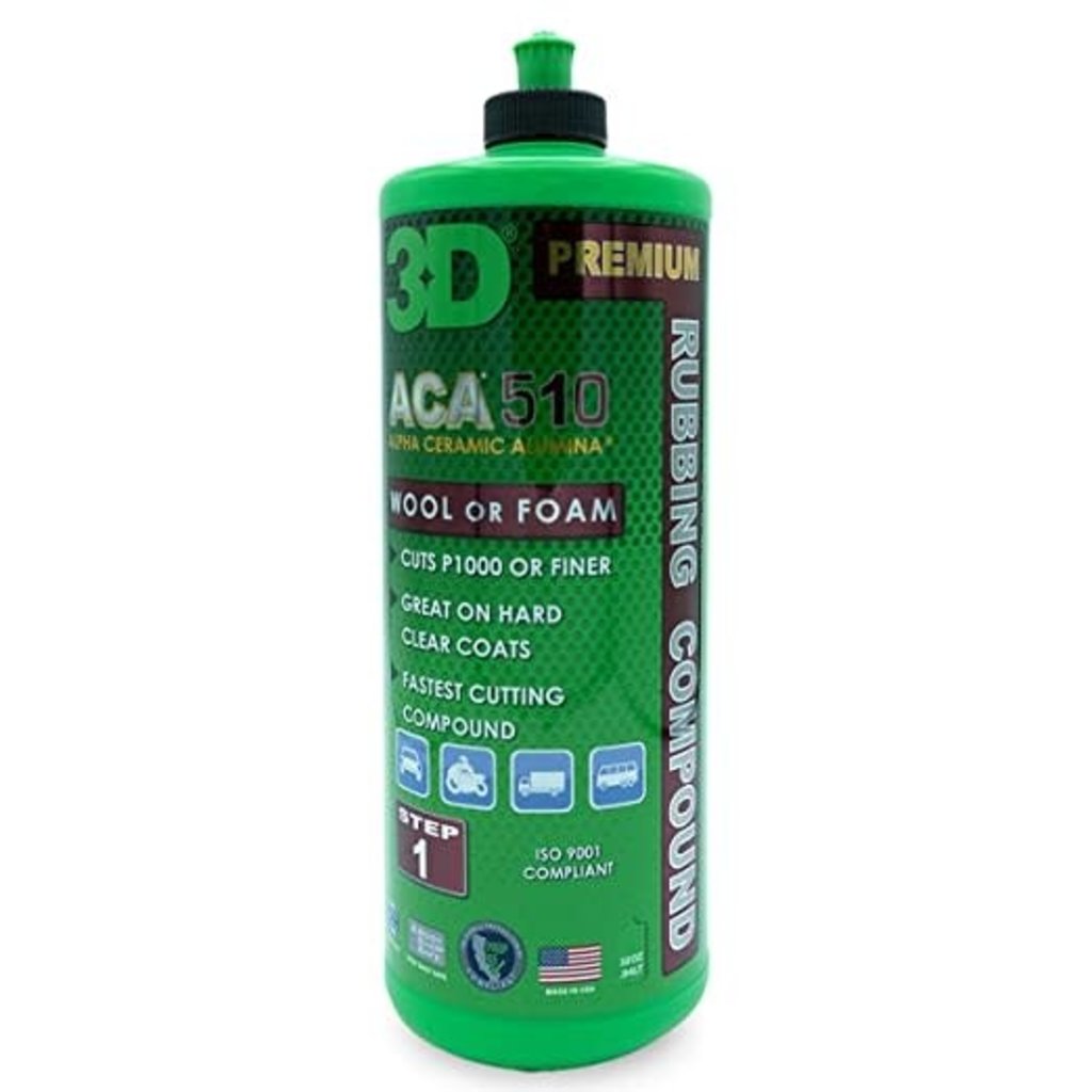 3D CAR CARE 3D ACA 510 COMPOUND