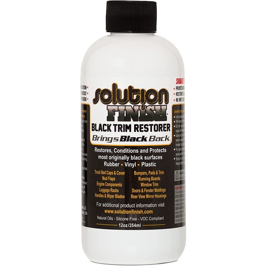 SOLUTION FINISH BLACK TRIM RESTORE - PRIME CAR CARE