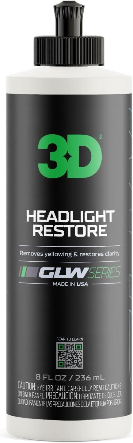 3D CAR CARE HEADLIGHT RESTORE