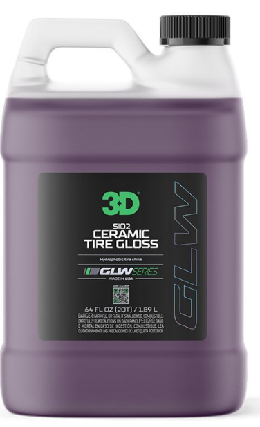 3D CAR CARE 3D GLW SIO2 CERAMIC TIRE GLOSS