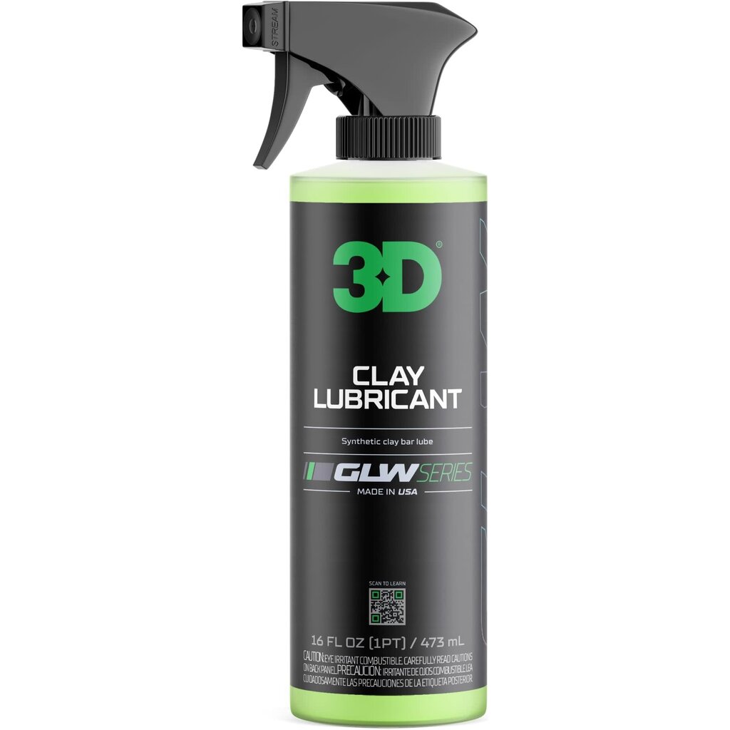 3D Glw Series Clay Lubricant - 16 oz