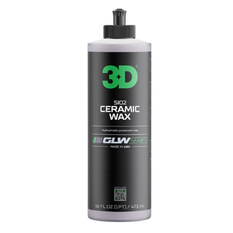 3D CAR CARE 3D GLW SIO2 CERAMIC WAX 16OZ