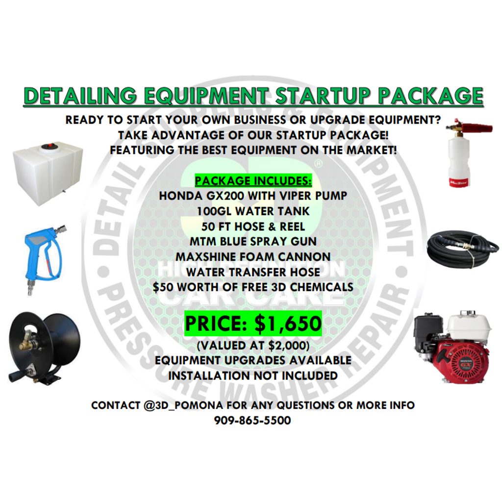 DETAILING EQUIPMENT PACKAGE