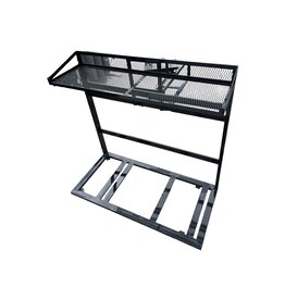 REEL FRAME & TOWEL RACK W/POWDER COATING