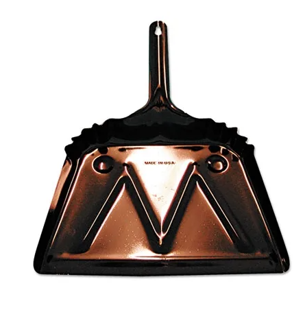 METAL BEVELED EDGE DUST PAN 12"