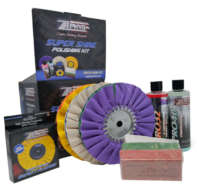 ZEPHYR ZEPH SUPER SHINE  POLISHING KIT