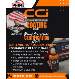 CCi Coating and Paint Correction Certification Class