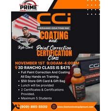 CCi Coating and Paint Correction Certification Class