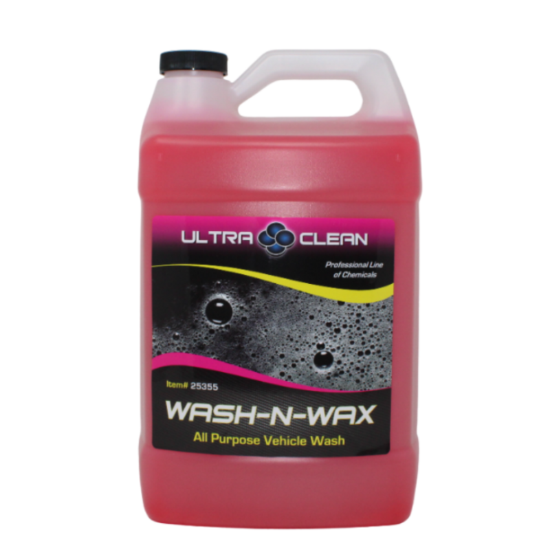 ULTRA CLEAN WASH N WAX PINK 1GL