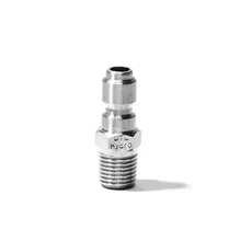 SS QC PLUG 1/4" MPT