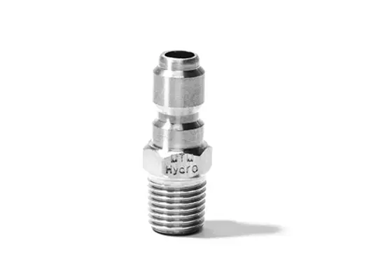 STAINLESS QC PLUG 1/4" MPT