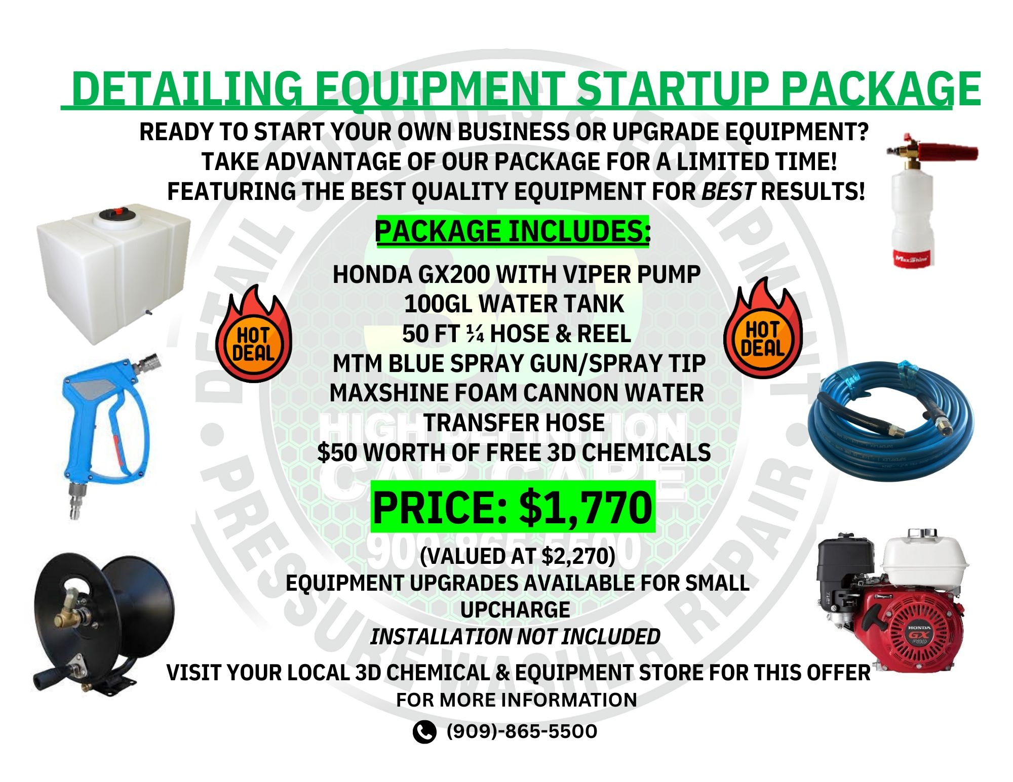 DETAILING EQUIPMENT PACKAGE