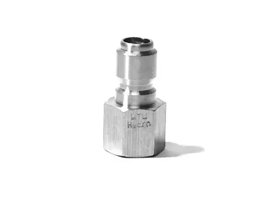 STAINLESS QC PLUG 3/8" FPT
