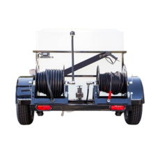 TRAILER 5X10 WITH 220GL TANK & HOT PRESSURE WASHER