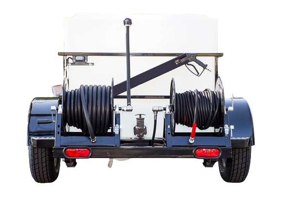 TRAILER 5X10 WITH 220GL TANK & HOT PRESSURE WASHER