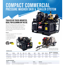 TRAILER 5X10 WITH 220GL TANK & HOT PRESSURE WASHER