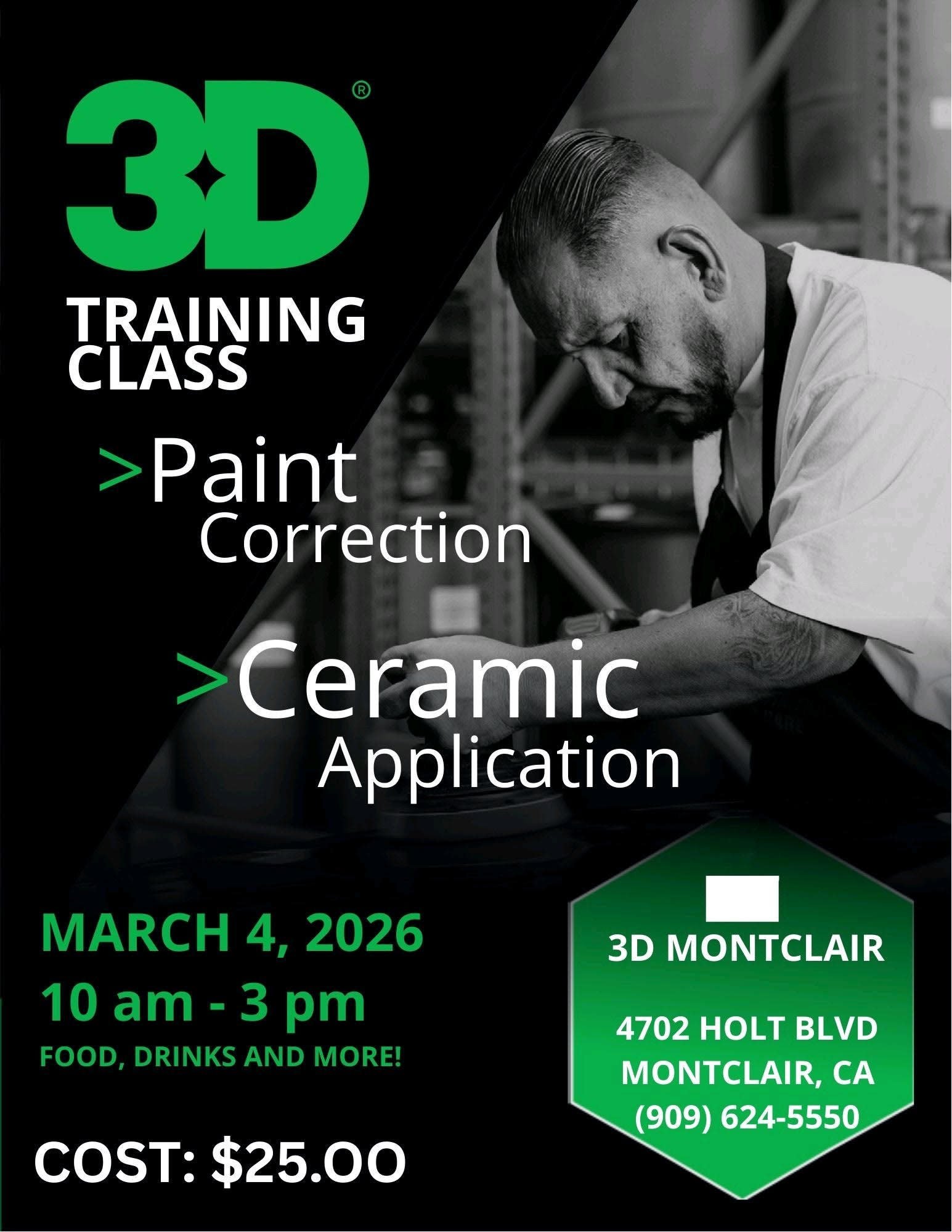 3D TRAINING CLASS @ MONTCLAIR