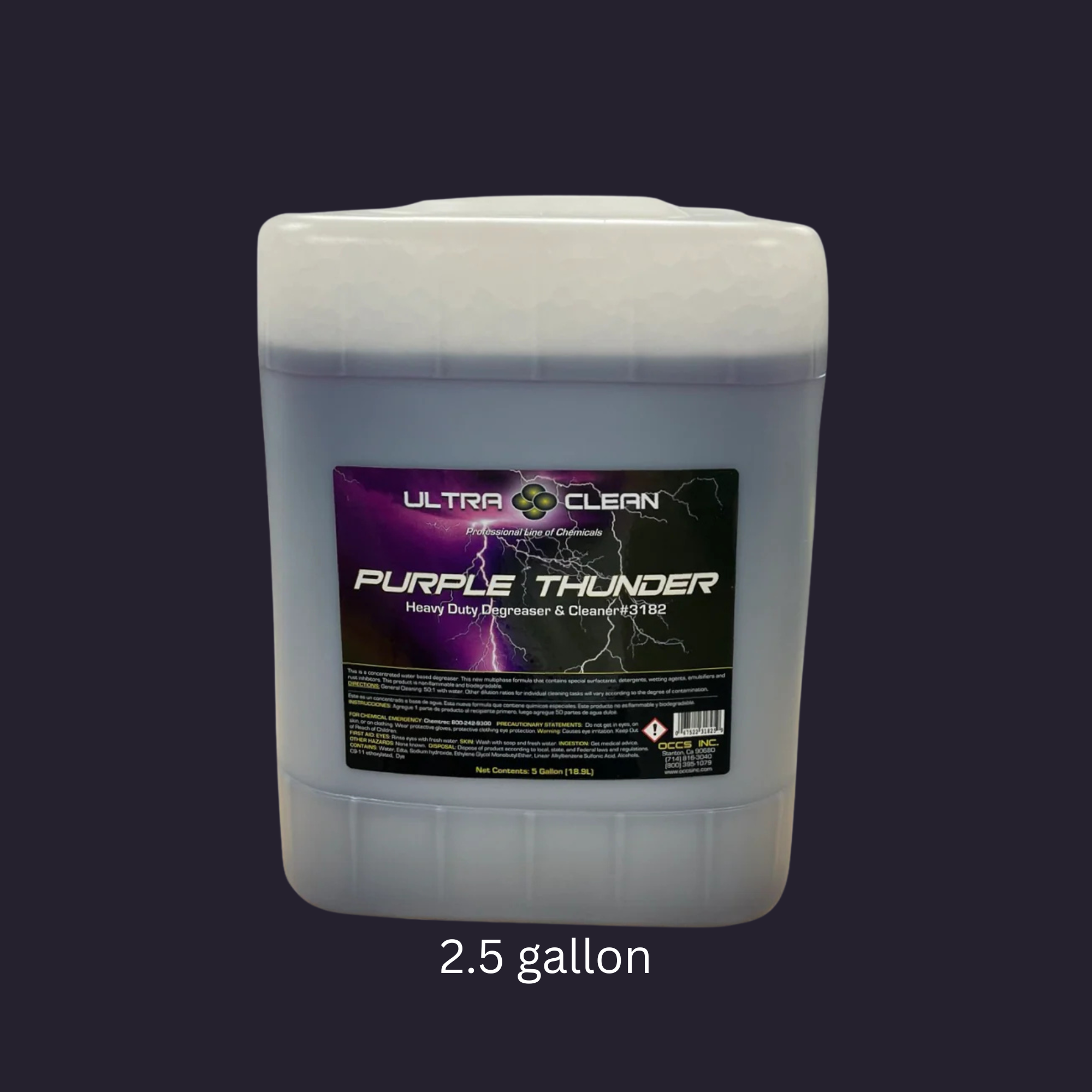 ULTRA CLEAN ULTRA CLEAN PURPLE THUNDER 2.5GL