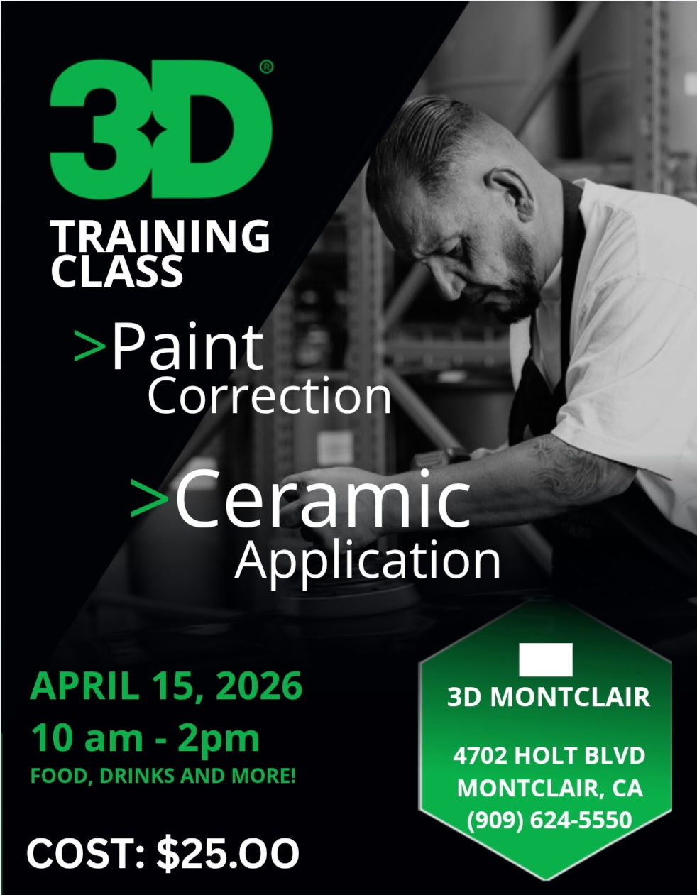 3D TRAINING CLASS @ MONTCLAIR