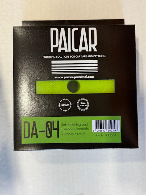 PAICAR PAICAR DA-04 SOFT POLISHING PAD 5" GREEN (SOLD AS 1 EACH)