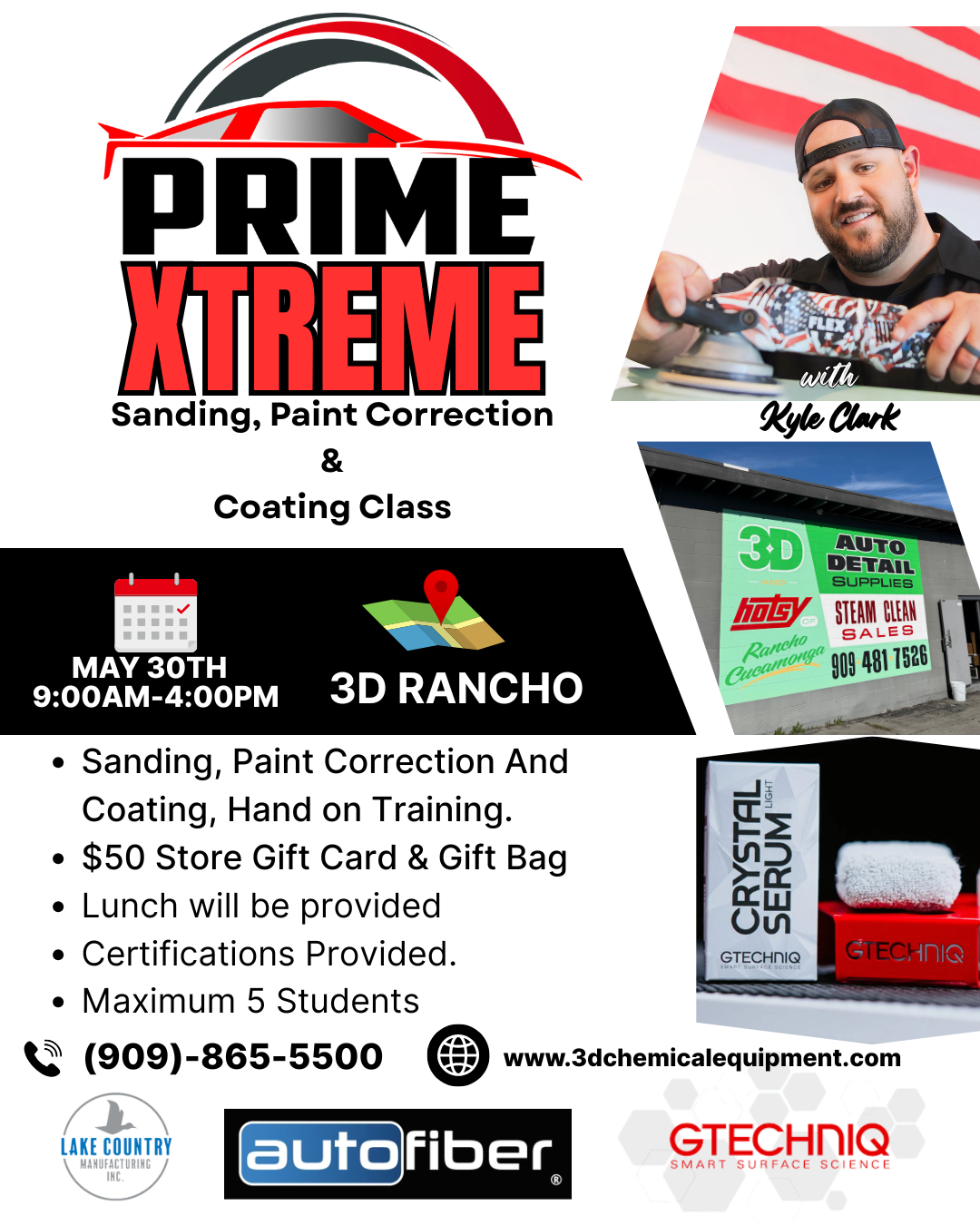 PRIME CAR CARE SANDING, PAINT CORRECTION & COATING CLASS