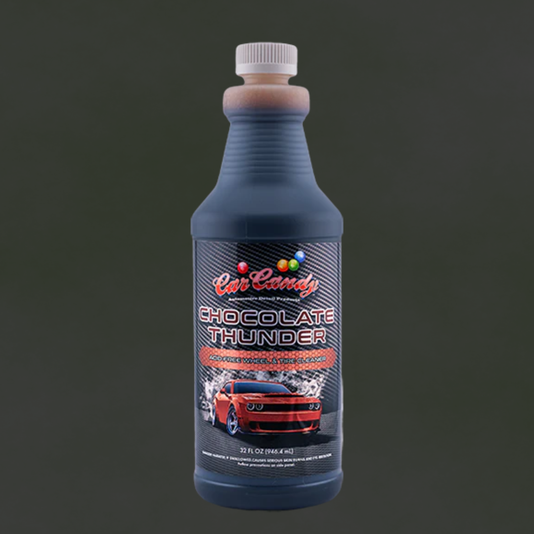 SDI CAR CANDY CHOCOLATE THUNDER ACID-FREE WHEEL & TIRE CLEANER 32OZ