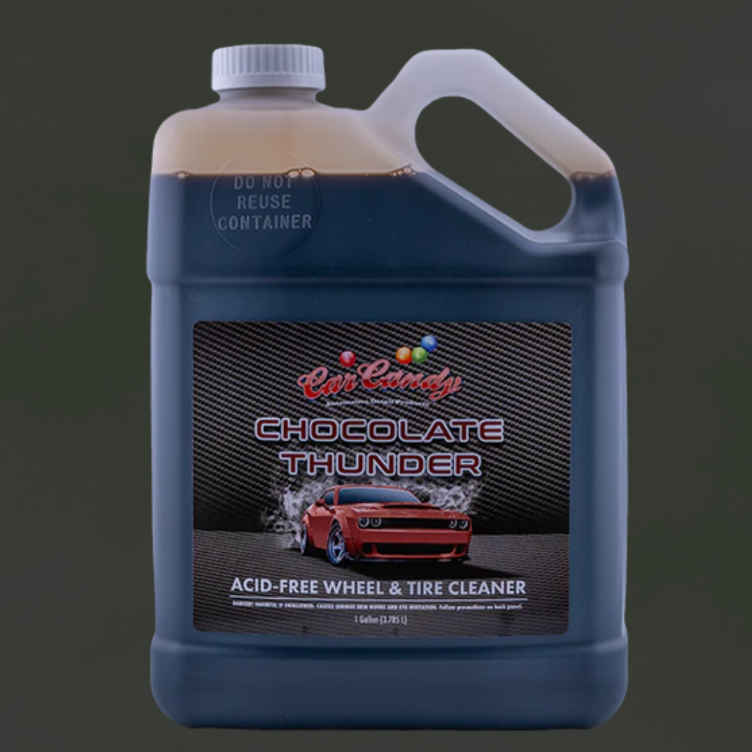 SDI CAR CANDY CHOCOLATE THUNDER ACID-FREE WHEEL & TIRE CLEANER GALLON