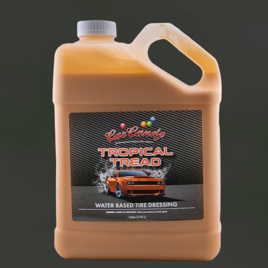 SDI CAR CANDY TROPICAL TREAD WATER BASED TIRE DRESSING GALLON