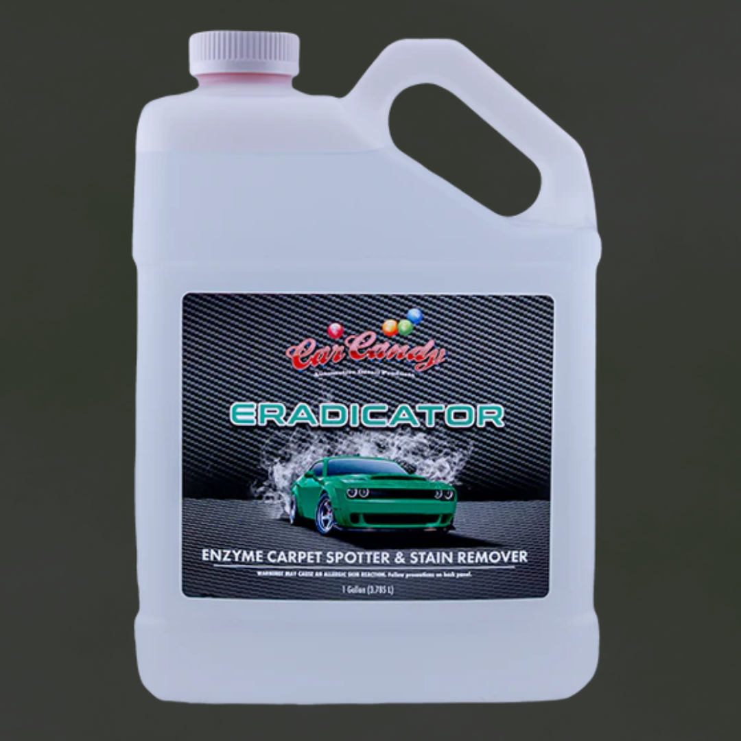 SDI CAR CANDY ERADICATOR ENZYME CARPET SPOTTER AND STAIN REMOVER GALLON