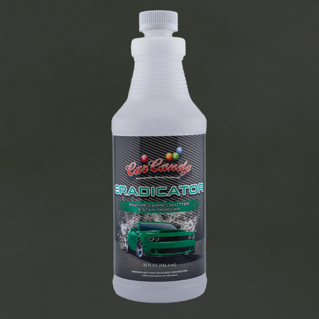 CAR CANDY ERADICATOR ENZYME CARPET SPOTTER AND STAIN REMOVER 32OZ