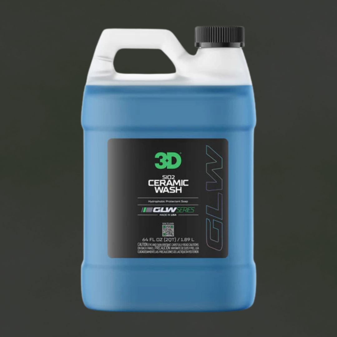 3D CAR CARE 3D GLW SIO2 CERAMIC WASH 64OZ