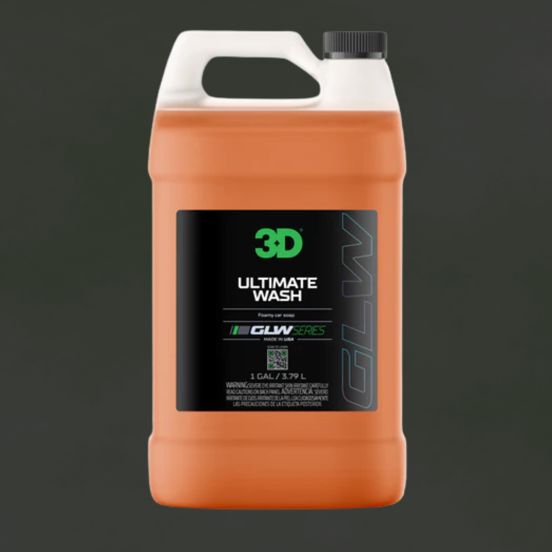 3D CAR CARE 3D GLW ULTIMATE WASH 1GL