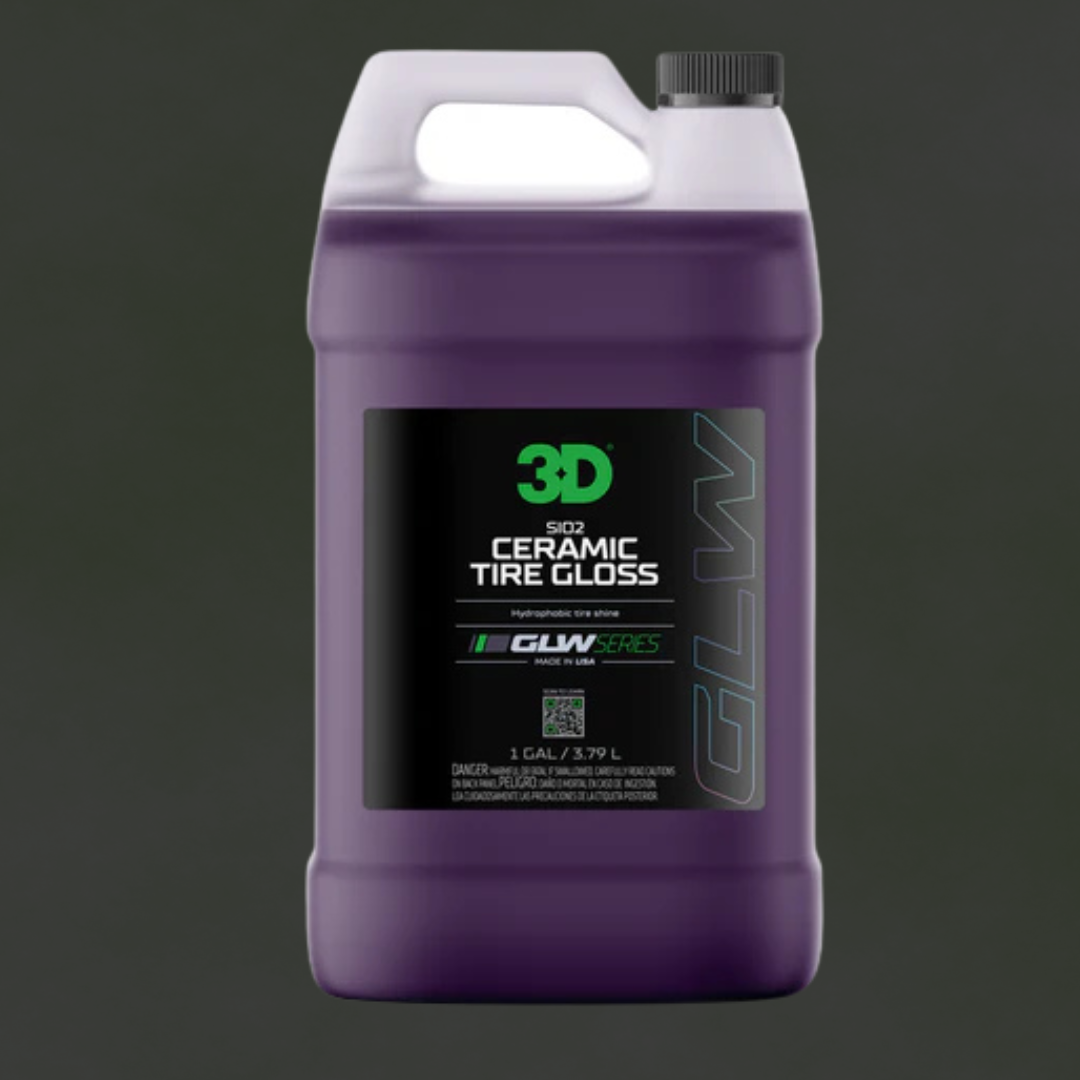 3D CAR CARE 3D GLW SIO2 CERAMIC TIRE GLOSS 1GL