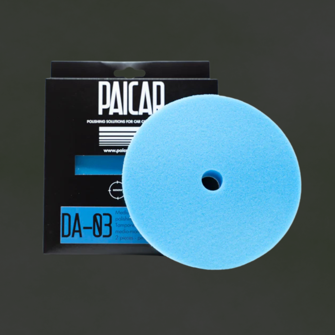 PAICAR PAICAR DA-03 MEDIUM SOFT POLISHING PAD 6" BLUE (SOLD AS 1 EACH)