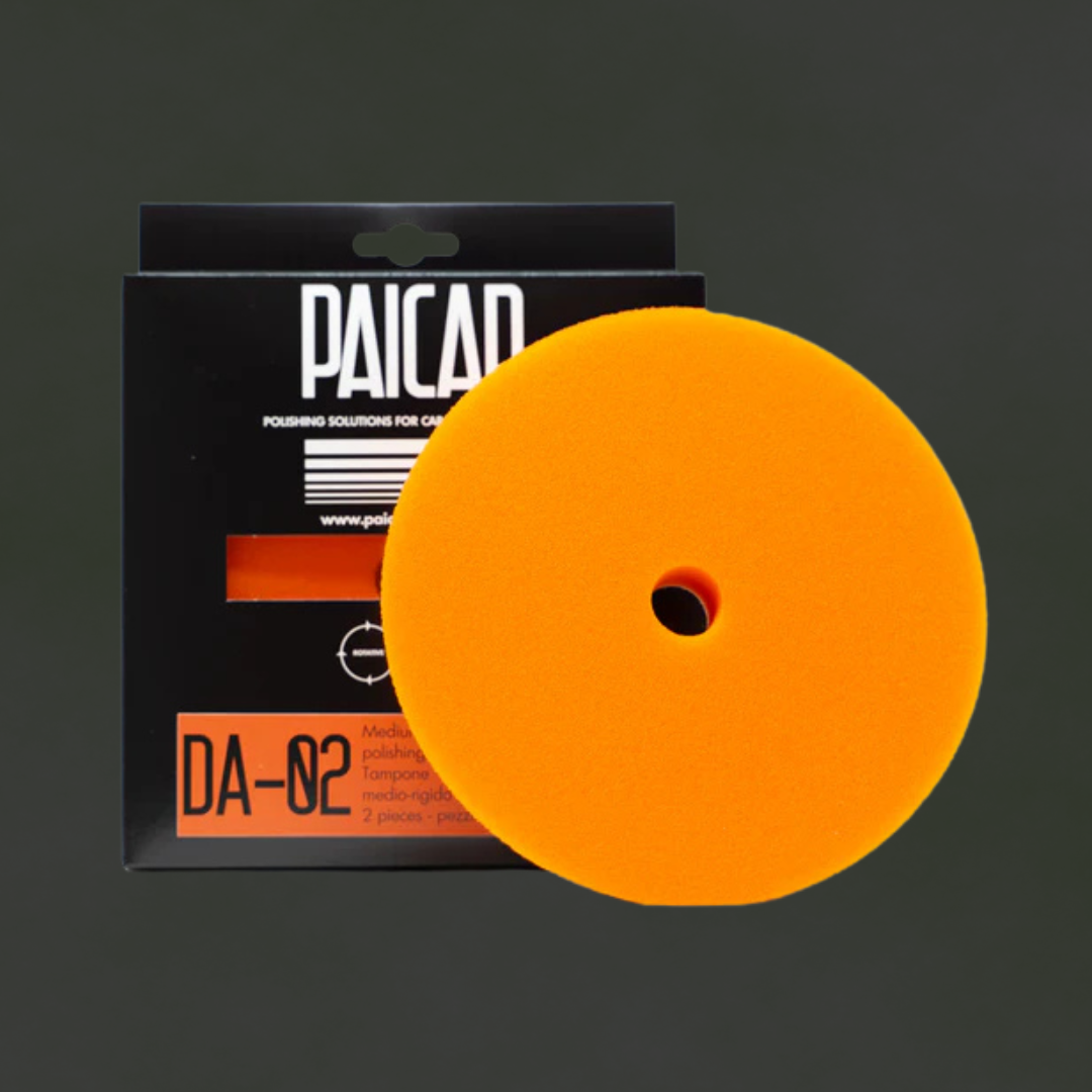 PAICAR PAICAR DA-02 MEDIUM HARD POLISHING PAD 5" ORANGE (SOLD AS 1 EACH)