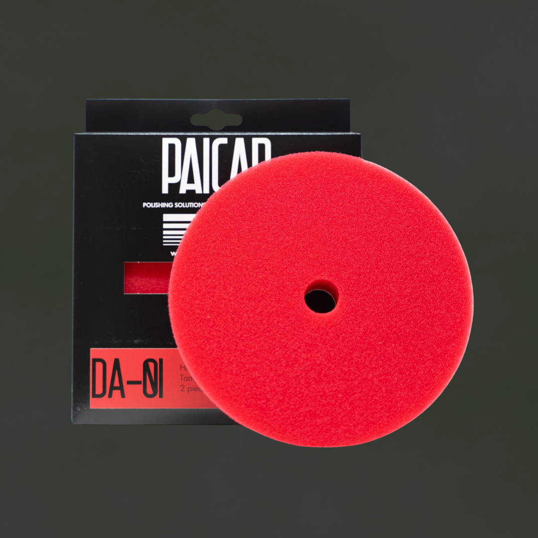 PAICAR PAICAR DA-01 HARD POLISHING PAD 6" RED (SOLD AS 1 EACH)