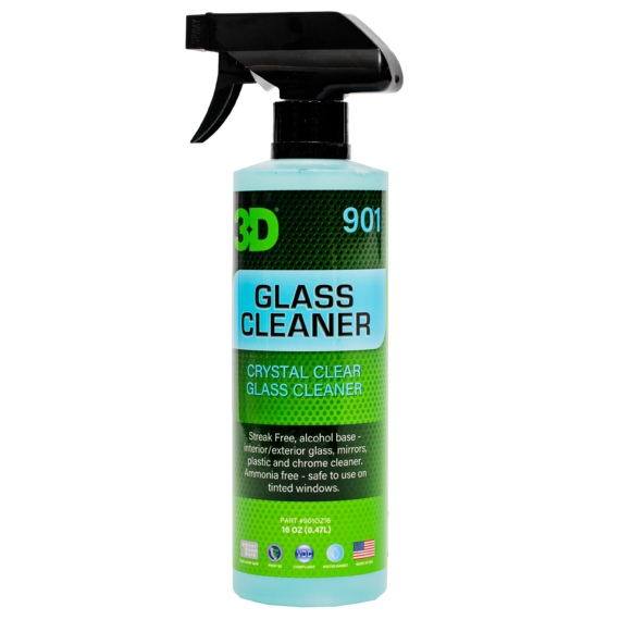 3D CAR CARE 3D READY MIX GLASS CLEANER 16OZ