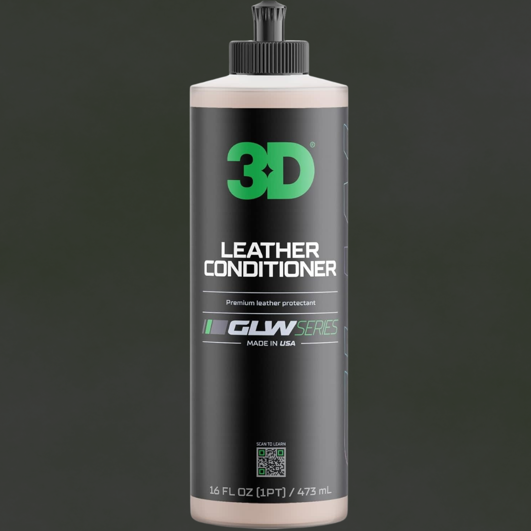 3D CAR CARE 3D GLW LEATHER CONDITIONER 16OZ