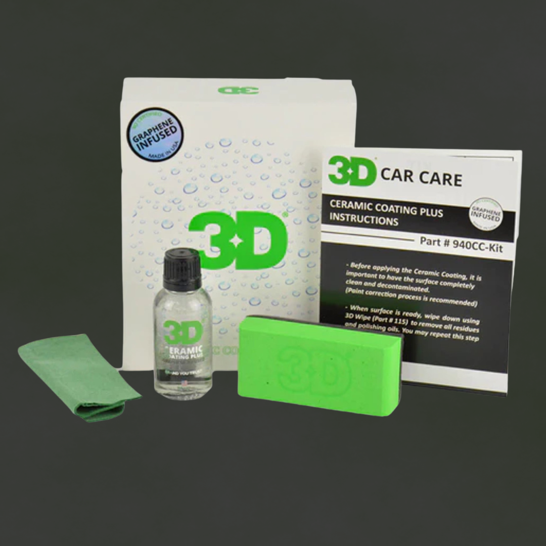 3D CAR CARE 3D GRAPHENE 3YR COATING KIT 30ML