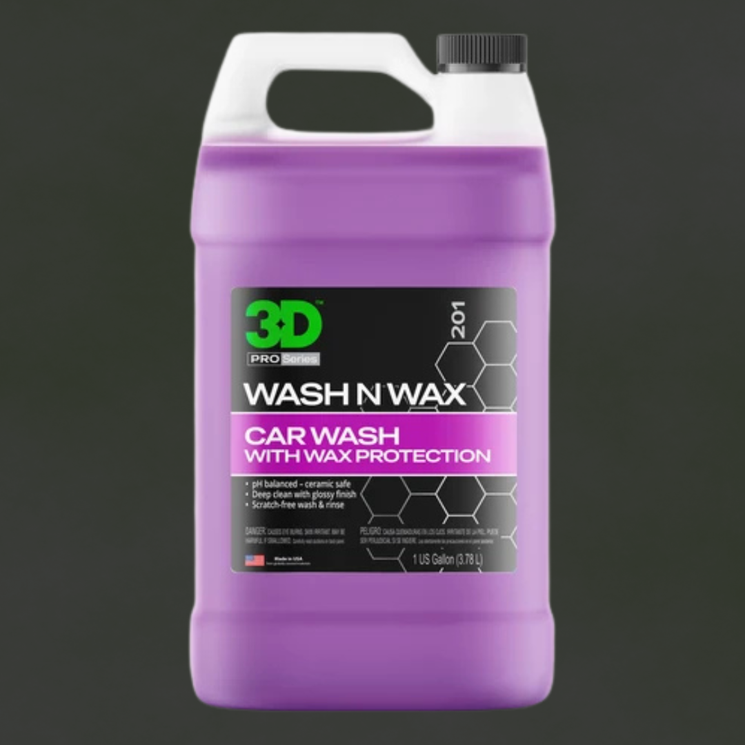 3D CAR CARE 3D WASH N WAX
