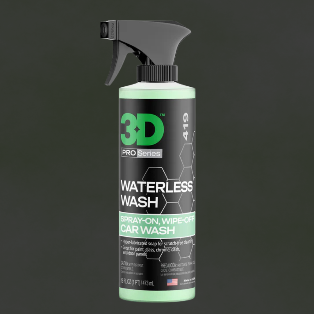 3D CAR CARE 3D WATERLESS CARWASH (GREEN)