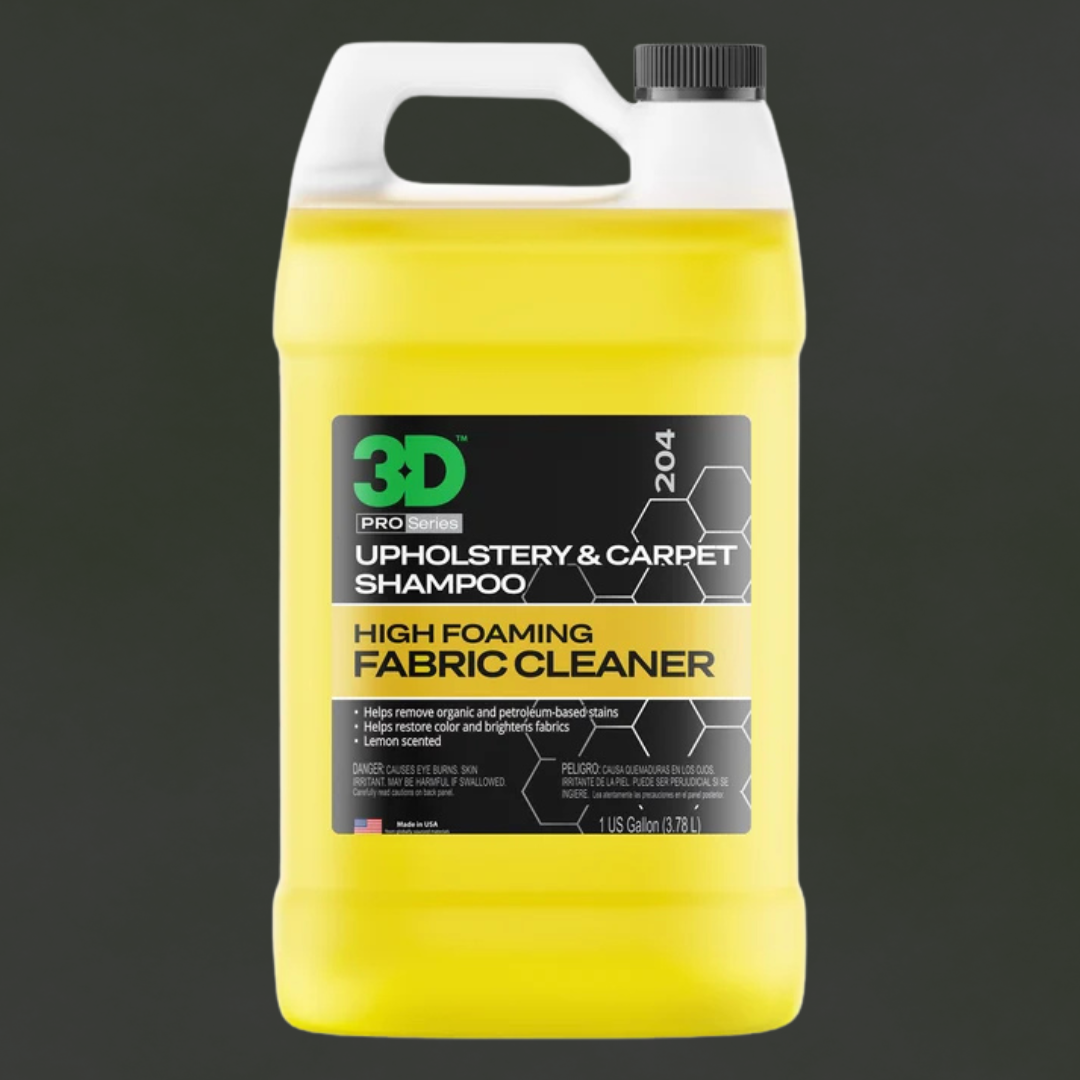 3D CAR CARE 3D UPHOLSTERY & CARPET