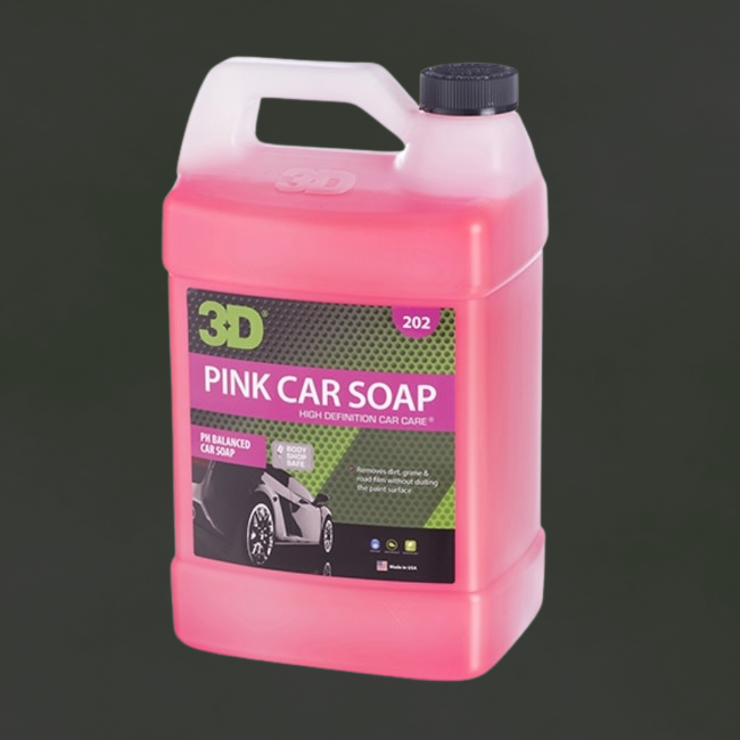 3D CAR CARE 3D PINK CAR SOAP